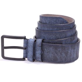 Dagoster DMK26-458 Lacivert Suni Deri Erkek Kemer
