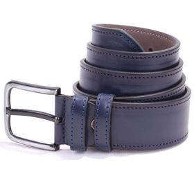 Dagoster DMK26-459 Lacivert Suni Deri Erkek Kemer