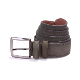 Dagoster DMK26-464DG Haki Hakiki Deri Erkek Kemer