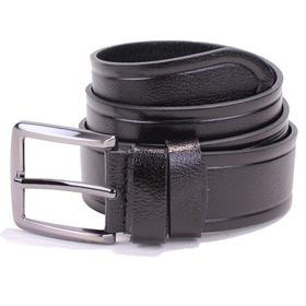Dagoster DMK26-466DG Siyah Hakiki Deri Erkek Kemer