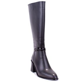 Dagoster DZA07-1032901 Siyah Kadın Topuklu Çizme