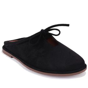 Dagoster DZA07-1048F16 Siyah Süet Kadın Terlik