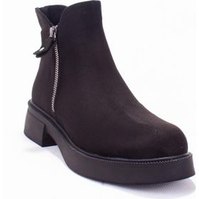 Dagoster DZA07-115202 Siyah Süet Kadın Bot