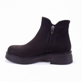 Dagoster DZA07-115202 Siyah Süet Kadın Bot