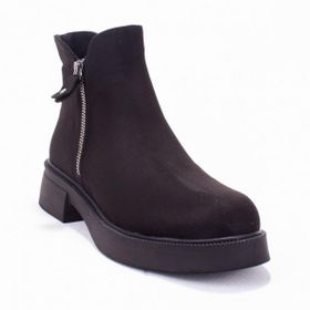 Dagoster DZA07-115202 Siyah Süet Kadın Bot