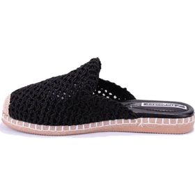 Dagoster DZA07-1155999 Siyah Triko Spor Kadın Terlik