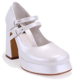 Dagoster DZA07-337566 Sedef Platform Kadın Topuklu Ayakkabı