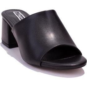 Dagoster DZA07-811304C Siyah Klasik Kadın Topuklu Terlik