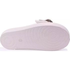 Dagoster DZA07-889033 Ekru Günlük Ortopedik Spor Kadın Terlik