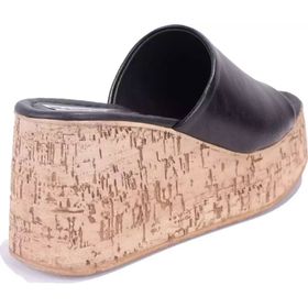 Dagoster DZA07-8961510 Siyah Ortopedik Günlük Feta Taban Kadın Terlik