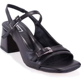 Dagoster DZA07-928210 Siyah Klasik Kadın Topuklu Ayakkabı