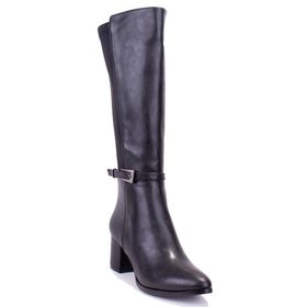 Dagoster DZA07-928730 Siyah Kadın Topuklu Çizme