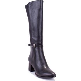 Dagoster DZA07-928730 Siyah Kadın Topuklu Çizme