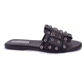 Dagoster DZA07-998005 Siyah Düz Spor Kadın Terlik