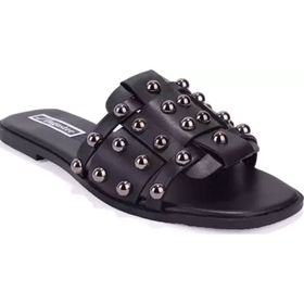 Dagoster DZA07-998005 Siyah Düz Spor Kadın Terlik
