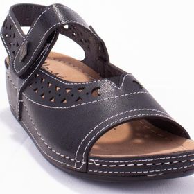 Dagoster DZA37-1818 Siyah Günlük Kadın Sandalet