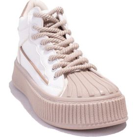 Dagoster DZS07-8897500BB Beyaz Bej Kadın Spor Ayakkabı