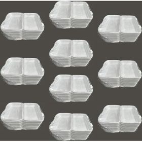 Dagyuce 36D 23.5x15 cm 10x20 Adet Tek Kullanımlık Köpük İskender Kapaklı Kase Kutu