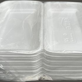 Dagyuce 36D 23.5x15 cm 20 Adet Tek Kullanımlık Köpük İskender Kapaklı Kase Kutu