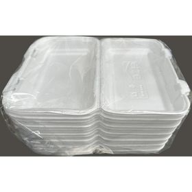 Dagyuce 36D 23.5x15 cm 20 Adet Tek Kullanımlık Köpük İskender Kapaklı Kase Kutu