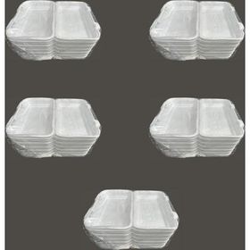 Dagyuce 36D 23.5x15 cm 5x20 Adet Tek Kullanımlık Köpük İskender Kapaklı Kase Kutu