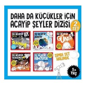 Daha da Küçükler İçin Acayip Şeyler Dizisi (2. Set - 5 Kitap) / Tarık Uslu