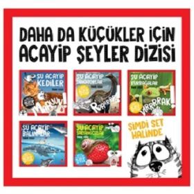 Daha da Küçükler İçin Acayip Şeyler Dizisi Set - 5 Kitap Takım Tarık Uslu