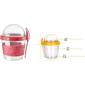 Daha Yok Mu 500 ml Bebek Mama Saklama Kabı