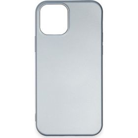 Daha Yok Mu iPhone 12 Nano İçi Kadife Sky Blue Silikon Kılıf