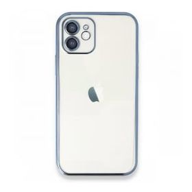 Daha Yok Mu iPhone 12 Razer Lensli Açık Mavi Silikon Kılıf
