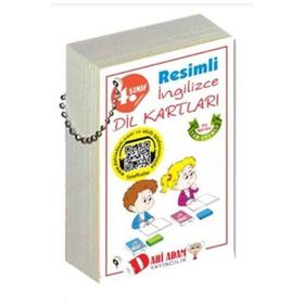 Dahi Adam 4. Sınıf Resimli İngilizce Dil Kartları - Kollektif Heyet-Kurul-Komisyon