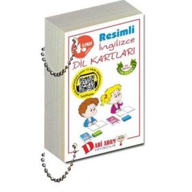 Dahi Adam 4. Sınıf Resimli İngilizce Dil Kartları - Kollektif Heyet-Kurul-Komisyon