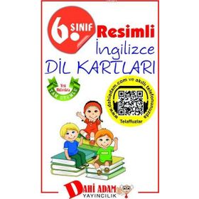 Dahi Adam 6. Sınıf Resimli İngilizce Dil Kartları - Kollektif Heyet-Kurul-Komisyon