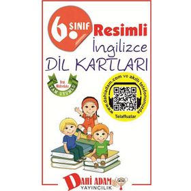 Dahi Adam 6. Sınıf Resimli İngilizce Dil Kartları - Kollektif Heyet-Kurul-Komisyon