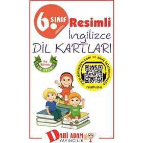 Dahi Adam 6. Sınıf Resimli İngilizce Dil Kartları - Kollektif Heyet-Kurul-Komisyon
