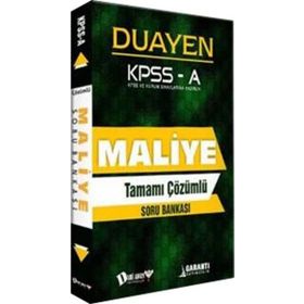 Dahi Adam Kpss A Grubu Maliye Duayen Soru Bankası - Kolektif