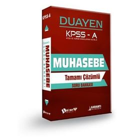 Dahi Adam Kpss A Grubu Muhasebe Duayen Soru Bankası - Kolektif