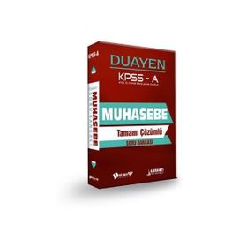 Dahi Adam Kpss A Grubu Muhasebe Duayen Soru Bankası - Kolektif