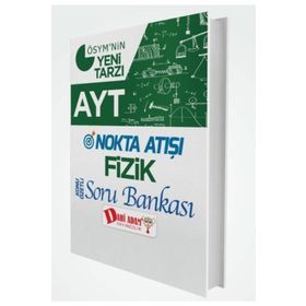 Dahi Adam Yayınları AYT Nokta Atışı Fizik Konu Özetli Soru Bankası