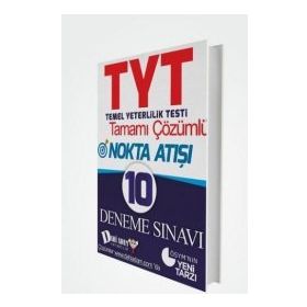 Dahi Adam Yayınları TYT Nokta Atışı Tamamı Çözümlü 10 Deneme Sınavı