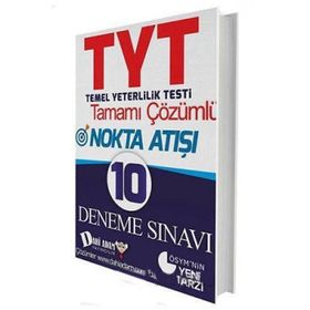 Dahi Adam Yayınları TYT Nokta Atışı Tamamı Çözümlü 10 Deneme Sınavı