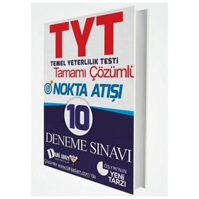 Dahi Adam Yayınları TYT Nokta Atışı Tamamı Çözümlü 10 Deneme Sınavı