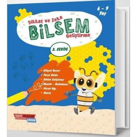 Dahi Olacak Çocuk Yayınları Dikkat ve Zeka Bilsem Geliştirme - 3. Seviye