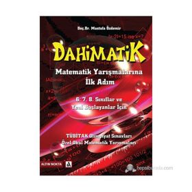DAHIMATIK MATEMATIK YARIŞMALARINA İLK ADIM - MUSTAFA ÖZDEMIR