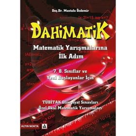 DAHIMATIK MATEMATIK YARIŞMALARINA İLK ADIM - MUSTAFA ÖZDEMIR