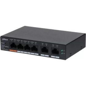Dahua CS4006-4GT-60 4 Port Gigabit PoE 2 Port Gigabit Uplink 60 W Cloud Yönetilebilir Switch
