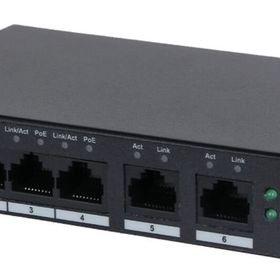 Dahua CS4006-4GT-60 4 Port Gigabit PoE 2 Port Gigabit Uplink 60 W Cloud Yönetilebilir Switch