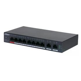 Dahua CS4010-8ET-110 10 Port Gigabit PoE 2 Port Gigabit Uplink 110 W Cloud Yönetilebilir Switch