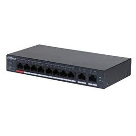 Dahua CS4010-8ET-110 10 Port Gigabit PoE 2 Port Gigabit Uplink 110 W Cloud Yönetilebilir Switch
