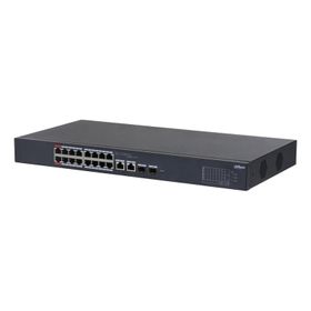 Dahua CS4218-16ET-135 16 Port Gigabit PoE 2 Port Gigabit Uplink 2 Port SFP 135 W Cloud Yönetilebilir Switch